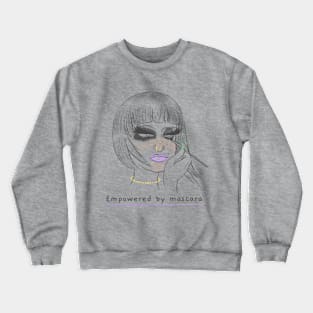 Empowered by mascara Crewneck Sweatshirt